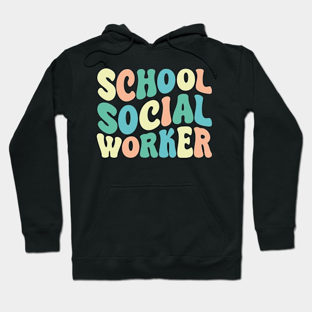 School Social Worker Hoodie by UrbanCharm